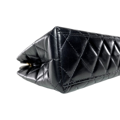 Chanel Black Nano Kelly Top Handle