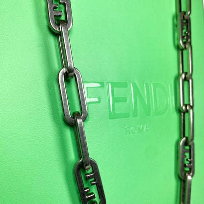 Fendi Green Grace Light Small Shopping Tote
