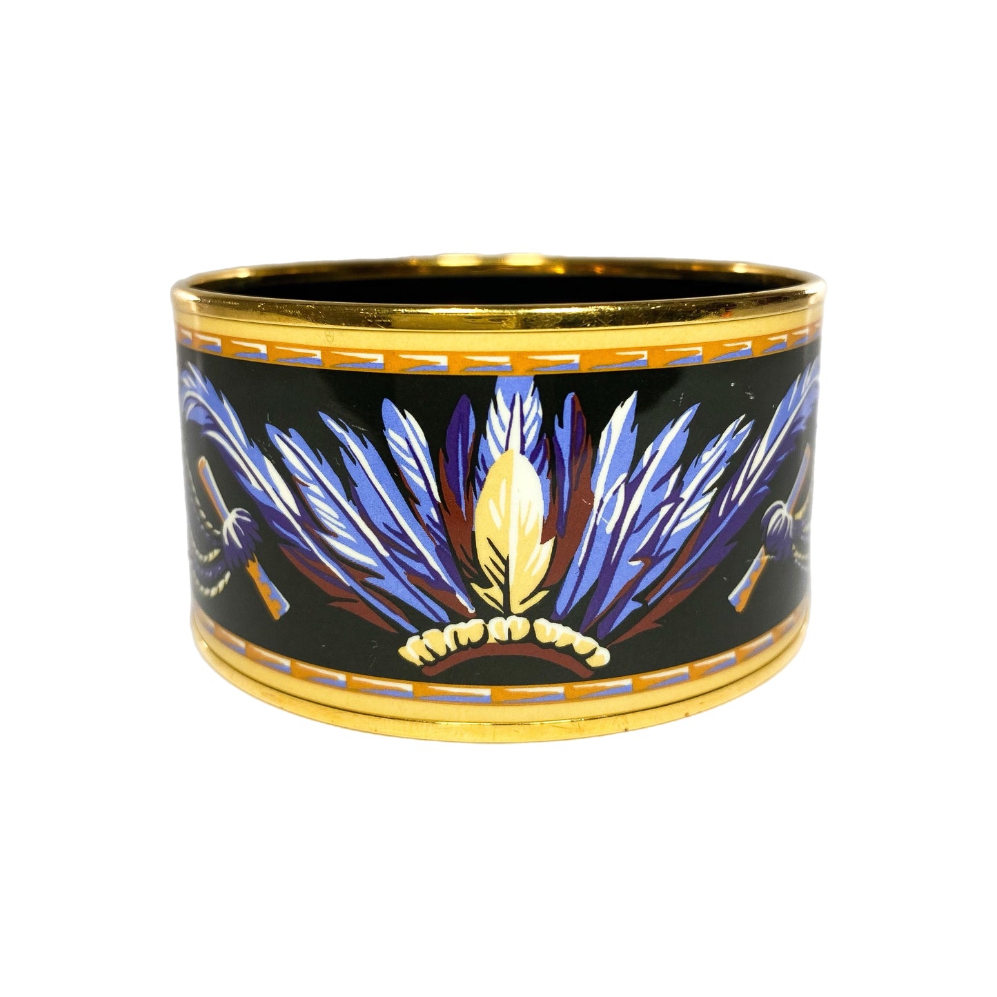 Hermes Brazil Extra Wide Bracelet