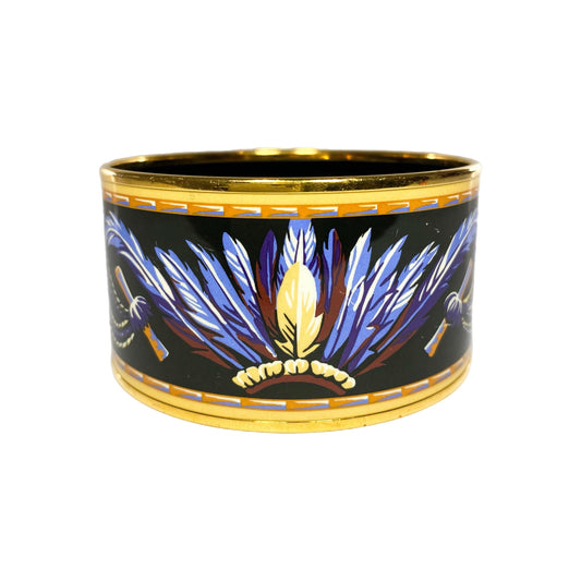 Hermes Brazil Extra Wide Bracelet
