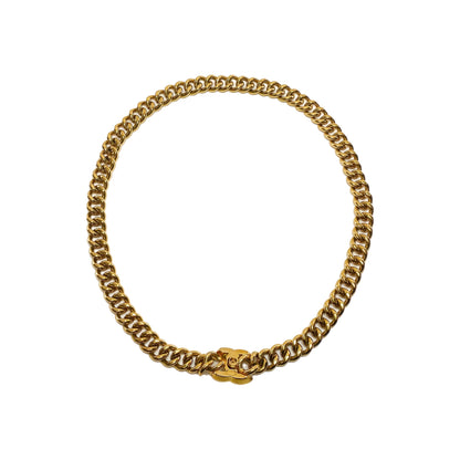 Chanel Gold CC Turnlock Belt