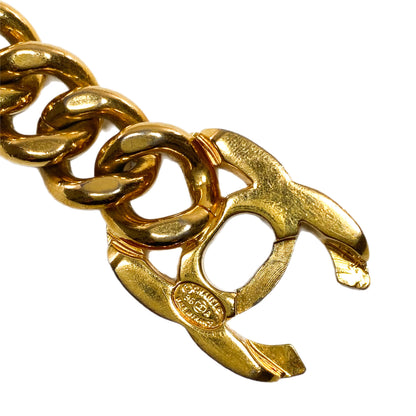 Chanel Gold CC Turnlock Belt