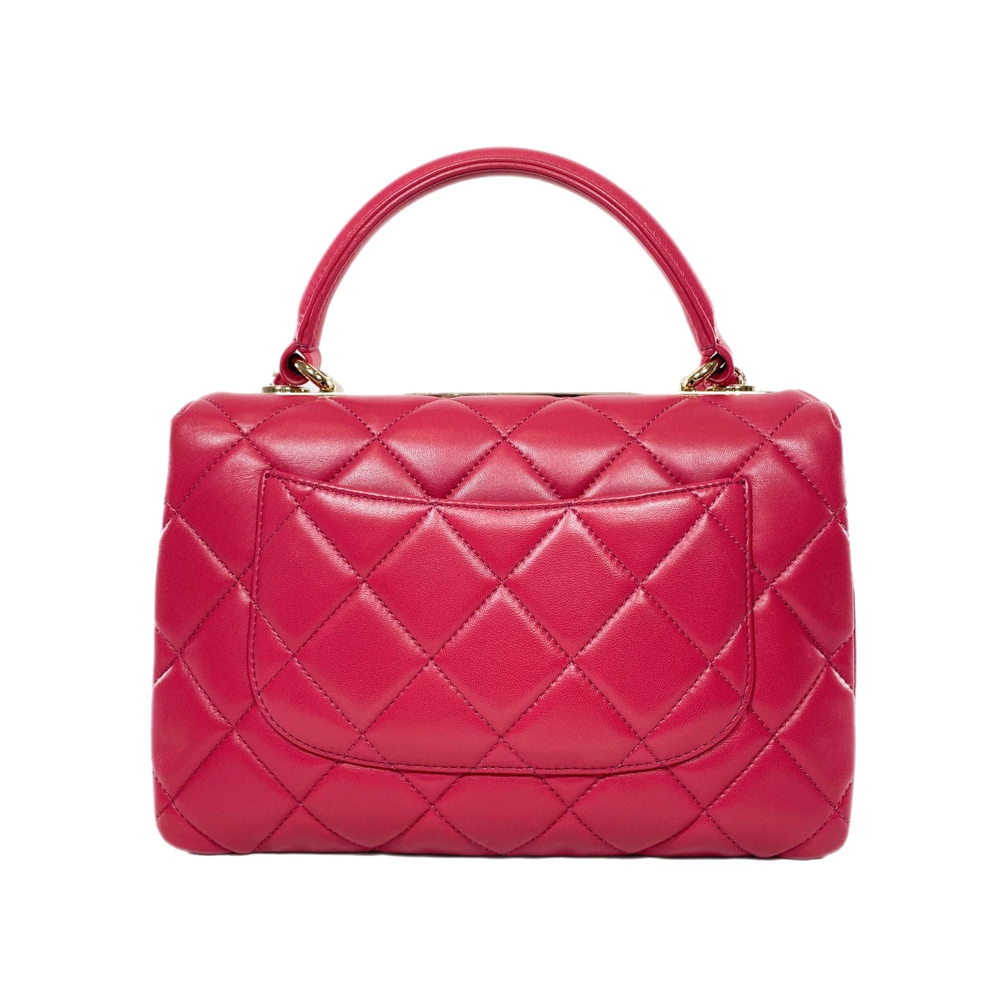 Chanel Medium Dark Pink Trendy Bag