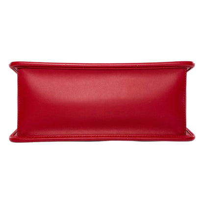 Fendi Red Kan I F Logo Shoulder Bag