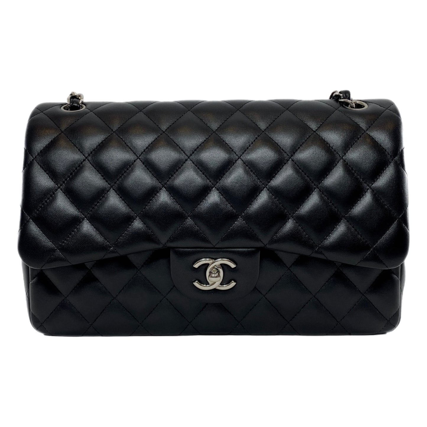 Chanel Black Jumbo Double Flap Bag