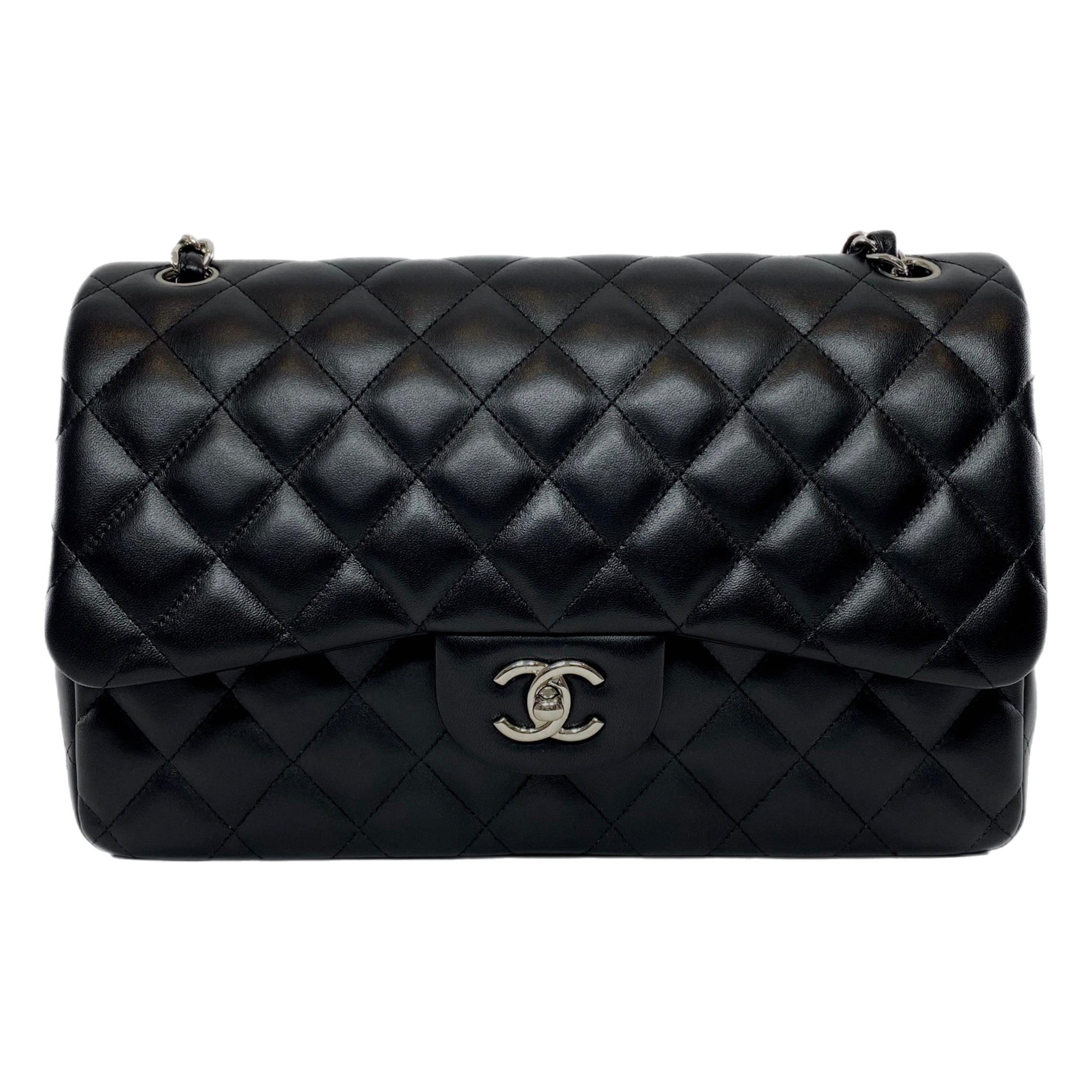 Chanel Black Jumbo Double Flap Bag