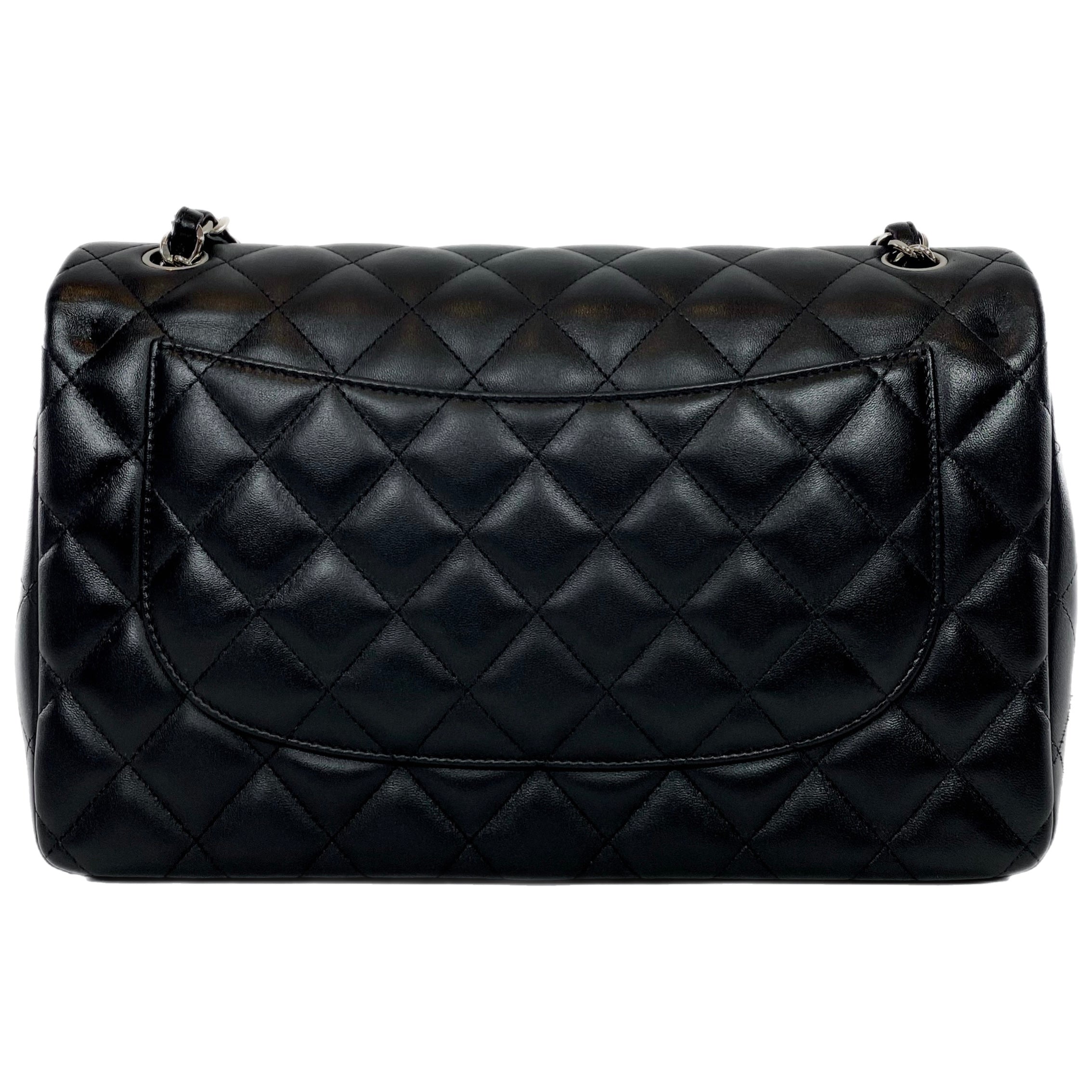 Chanel Black Jumbo Double Flap Bag