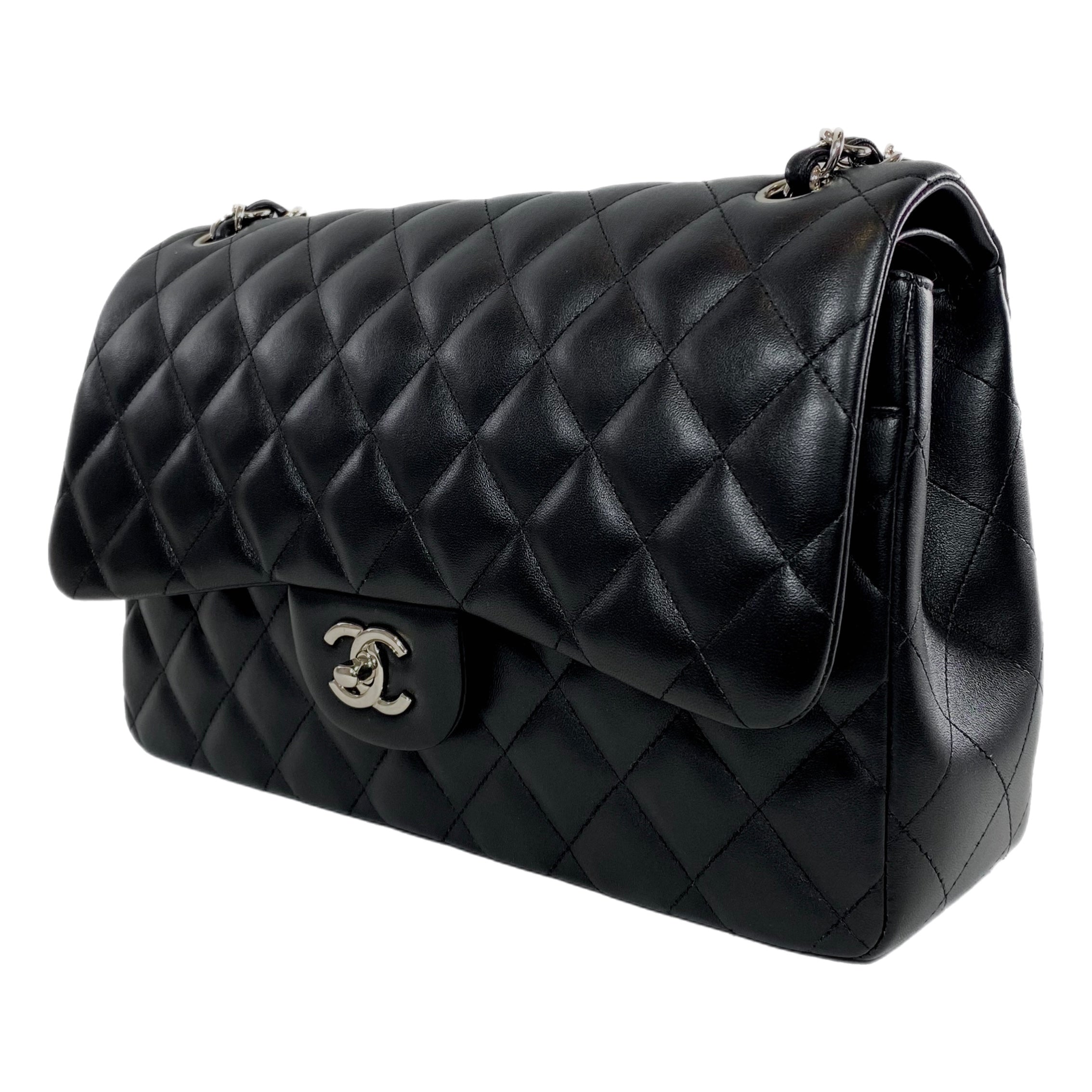 Chanel Black Jumbo Double Flap Bag