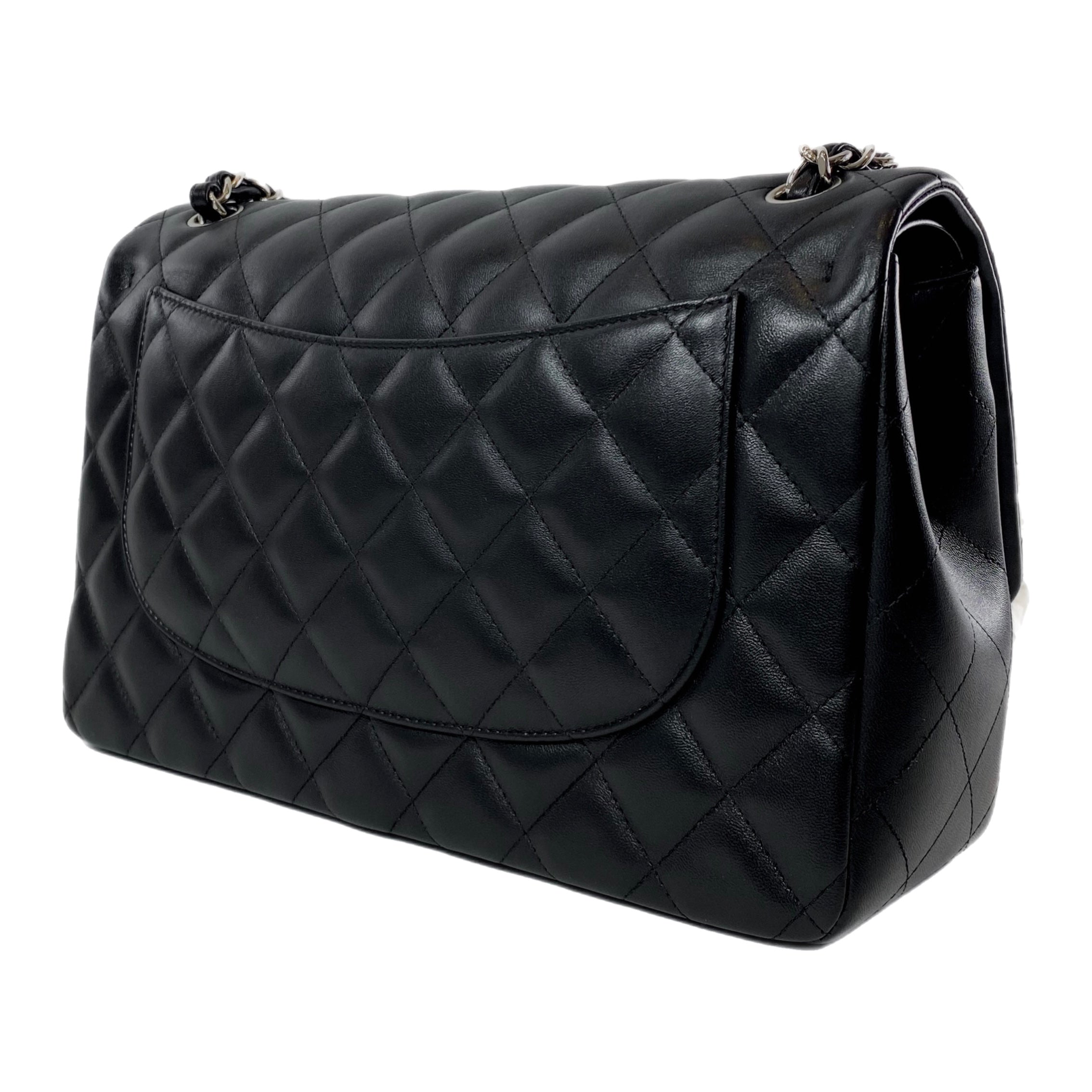 Chanel Black Jumbo Double Flap Bag