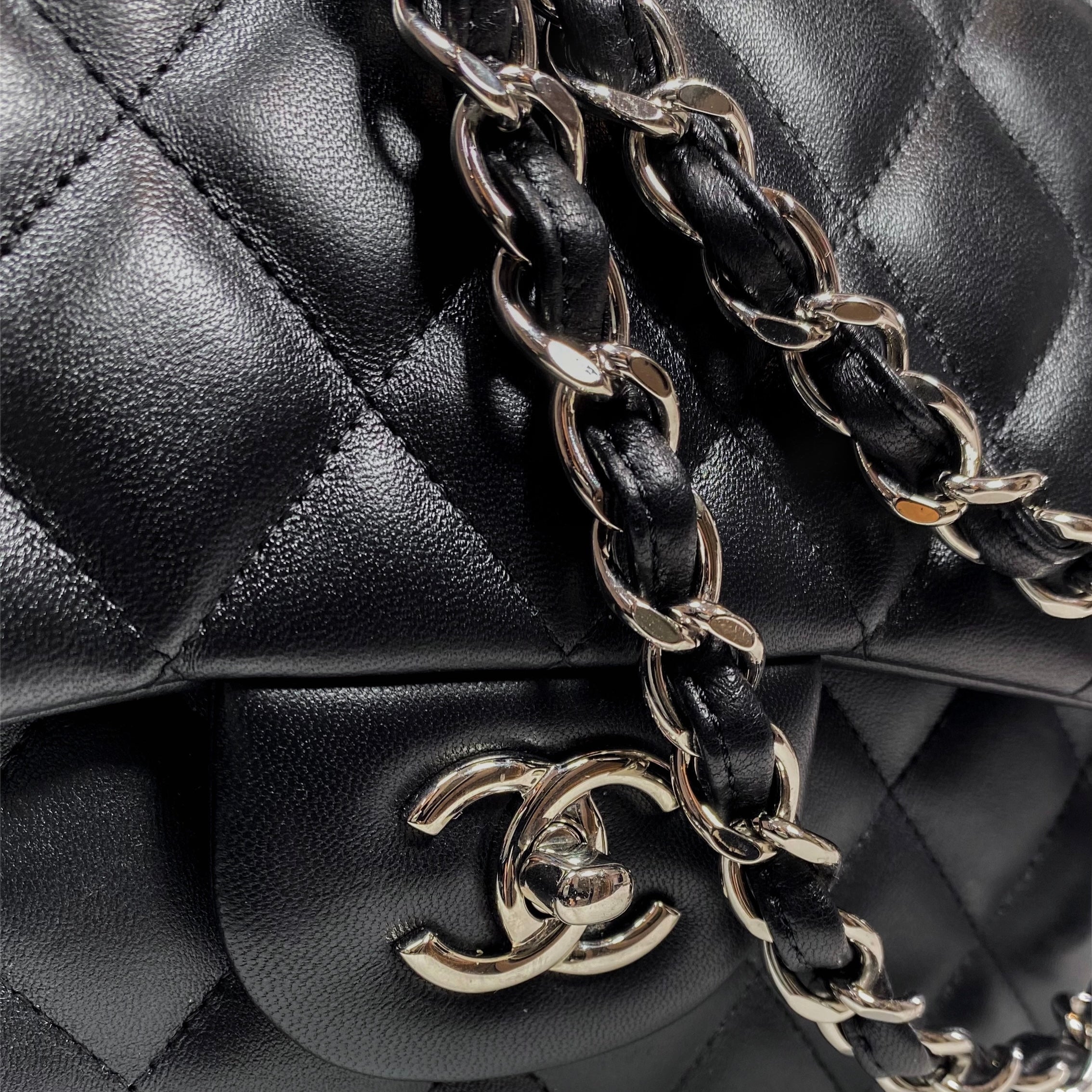 Chanel Black Jumbo Double Flap Bag