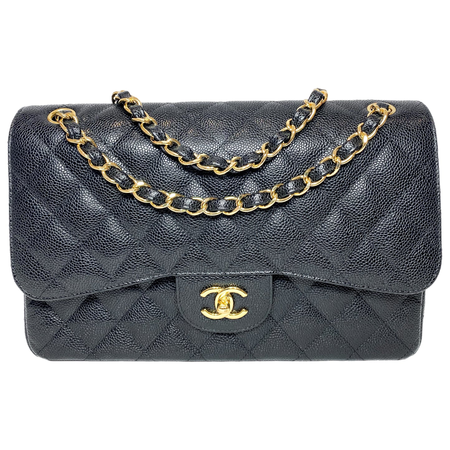 Chanel Black Jumbo Double Flap Bag