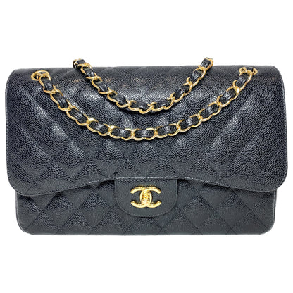 Chanel Black Jumbo Double Flap Bag