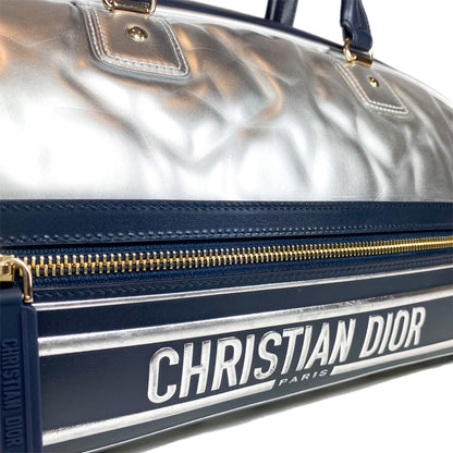 Dior Padded Etoile Medium Vibe Zip Bowling Bag