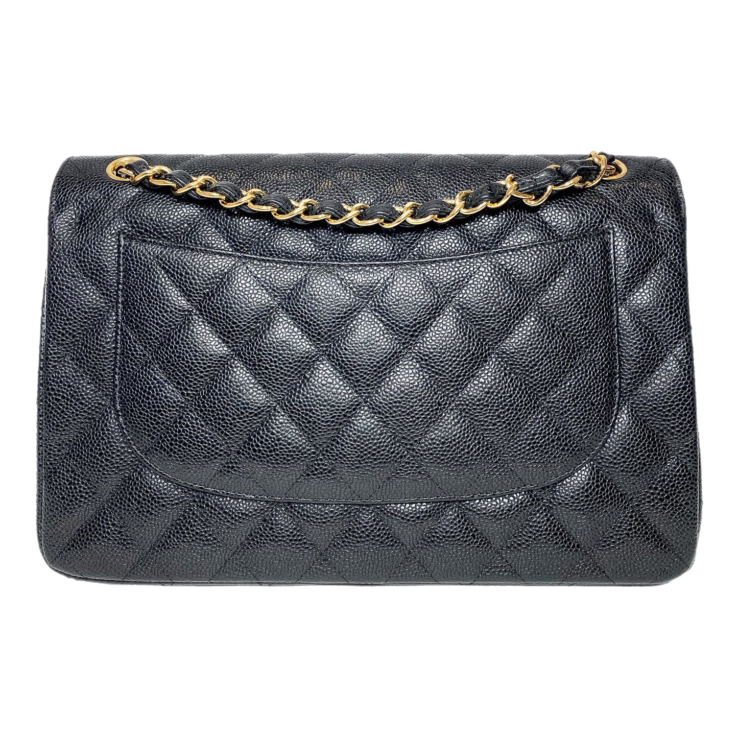 Chanel Black Jumbo Double Flap Bag