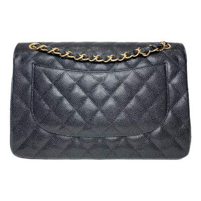 Chanel Black Jumbo Double Flap Bag