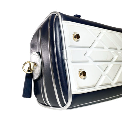 Dior Padded Etoile Medium Vibe Zip Bowling Bag