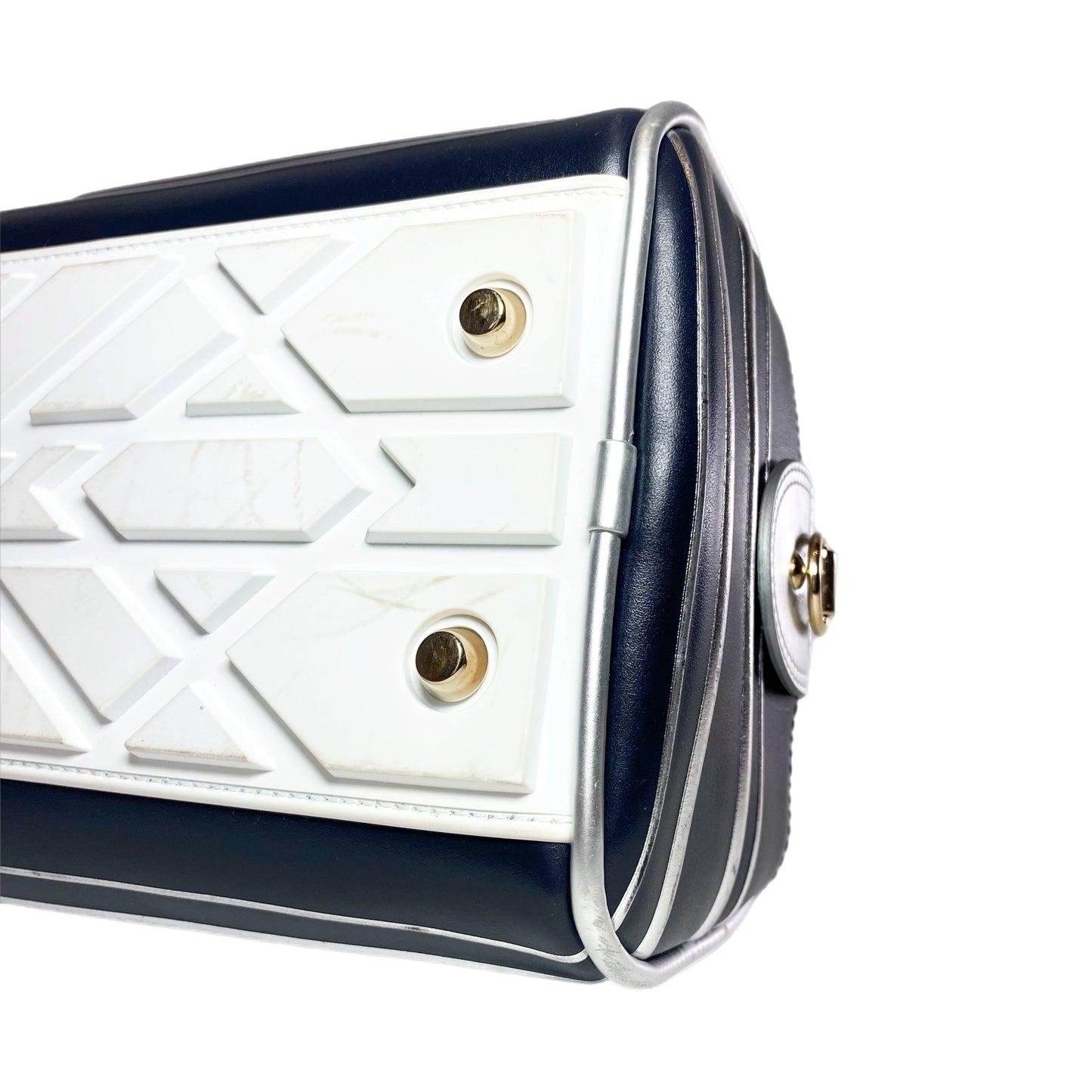 Dior Padded Etoile Medium Vibe Zip Bowling Bag