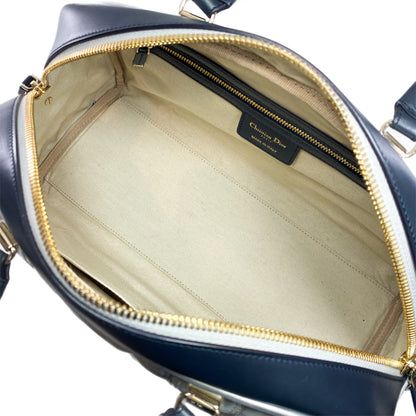 Dior Padded Etoile Medium Vibe Zip Bowling Bag