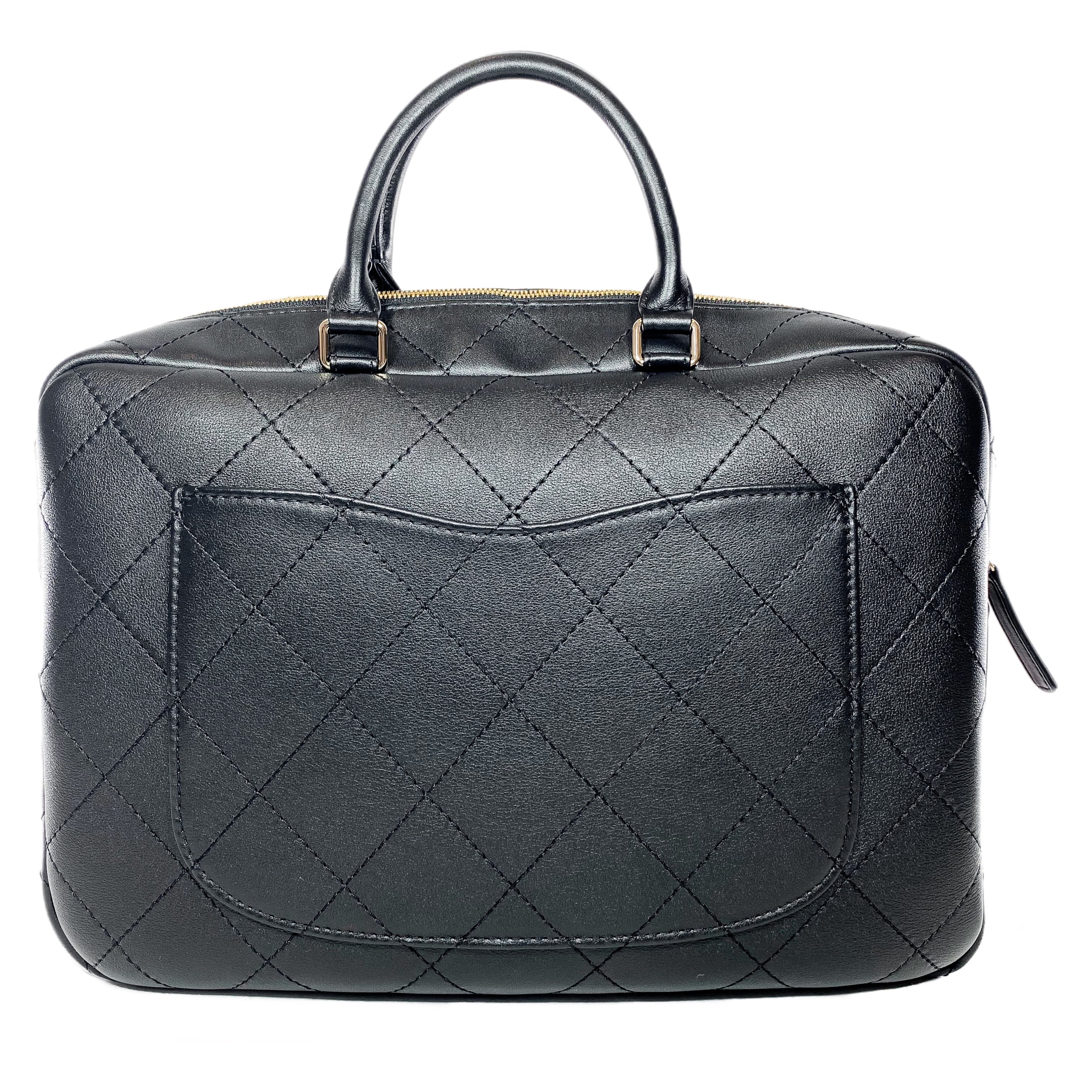 ★EMS★ VINTAGE SQUARE BOWLING BAGBLACK s-l400.jpg