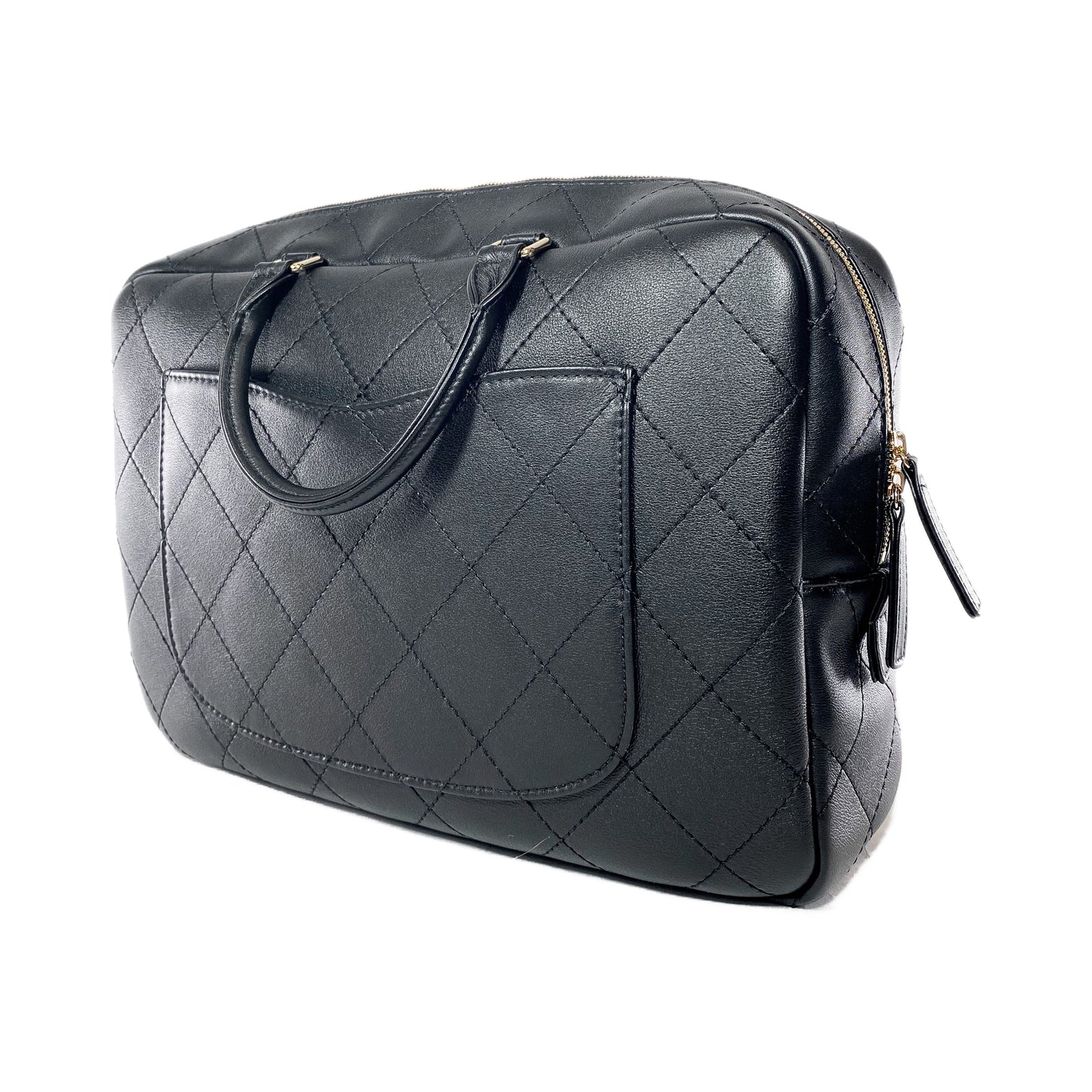 Chanel Black Bowling Bag