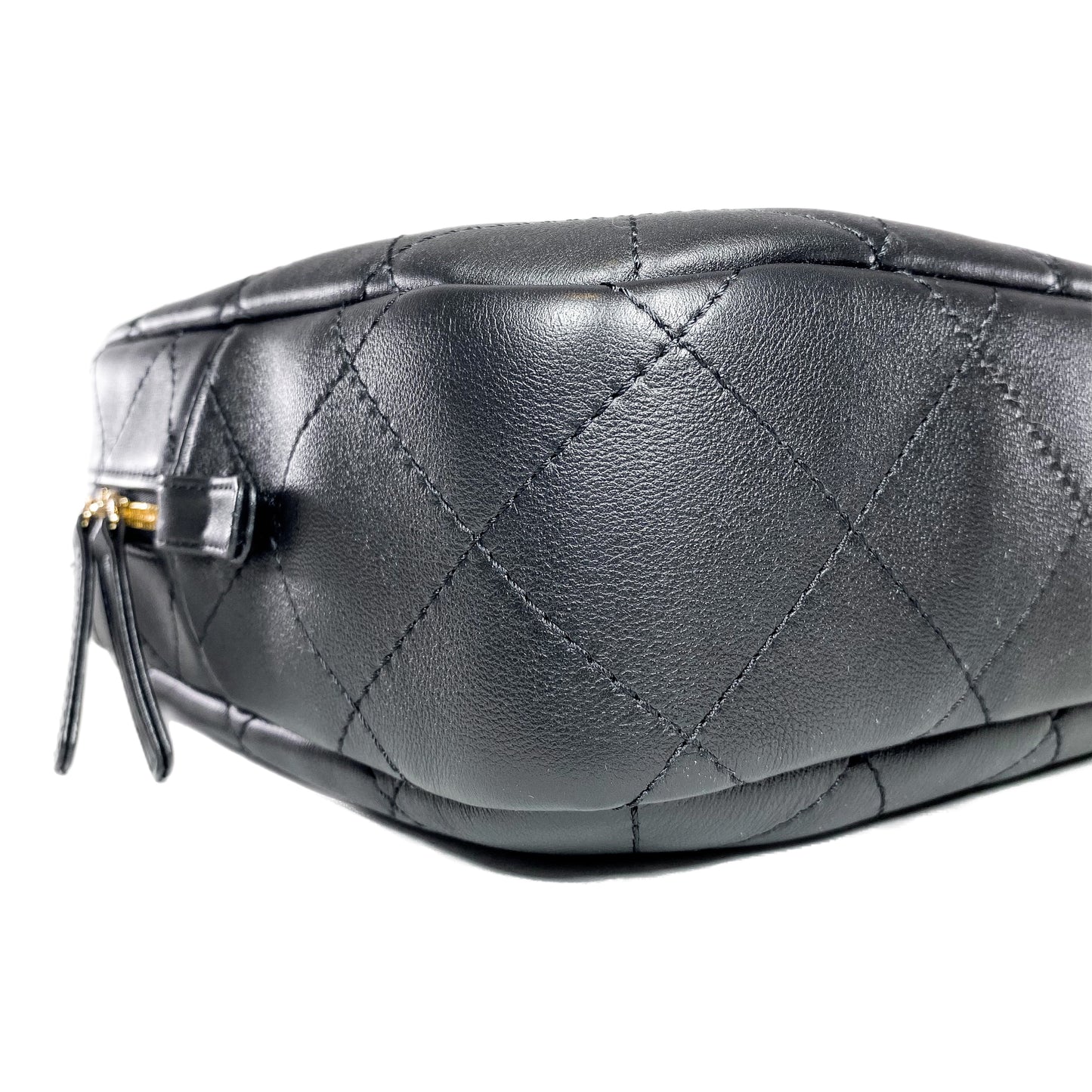 Chanel Black Bowling Bag