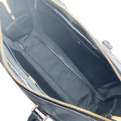 Chanel Black Bowling Bag