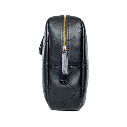 Chanel Black Bowling Bag
