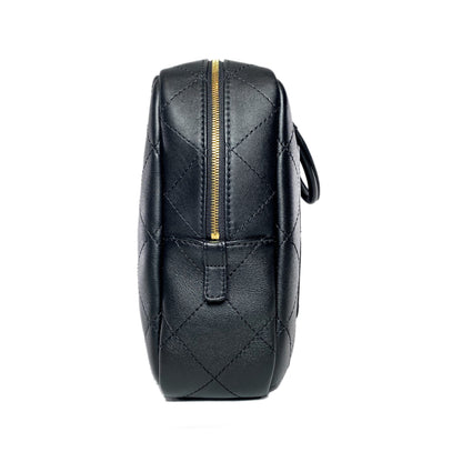 Chanel Black Bowling Bag