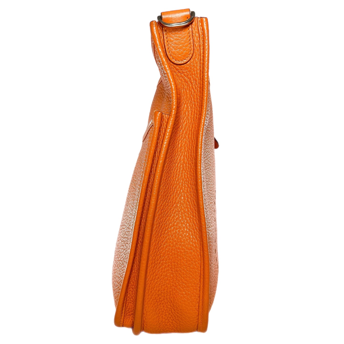 Hermes Evelyne PM Orange Palladium Hardware
