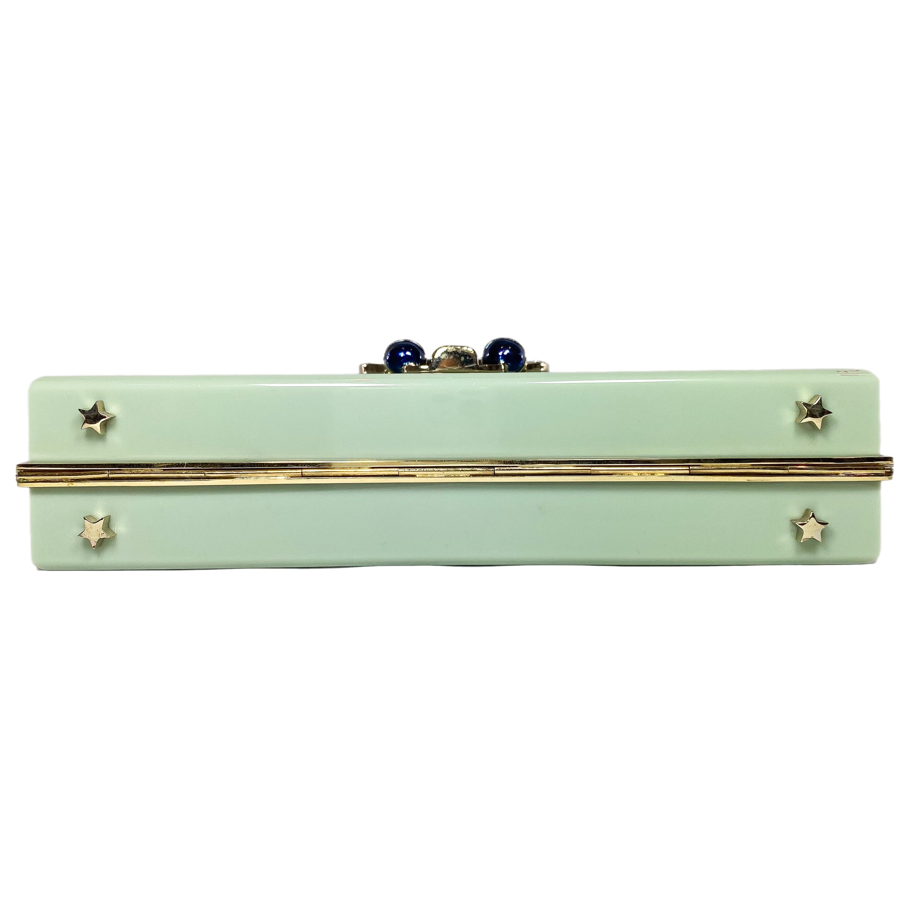 Charlotte Olympia Pistachio Libra Zodiac Clutch