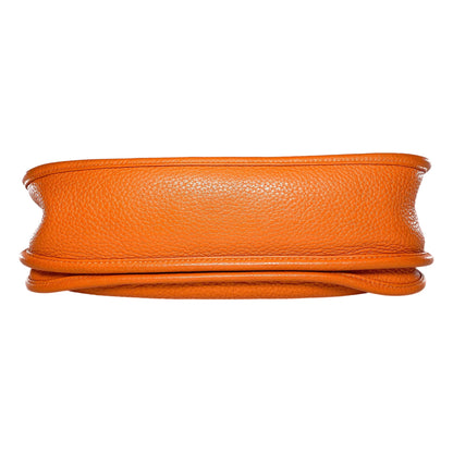 Hermes Evelyne PM Orange Palladium Hardware
