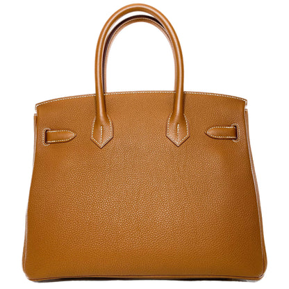 Hermes Birkin 30 Gold Togo Gold Hardware