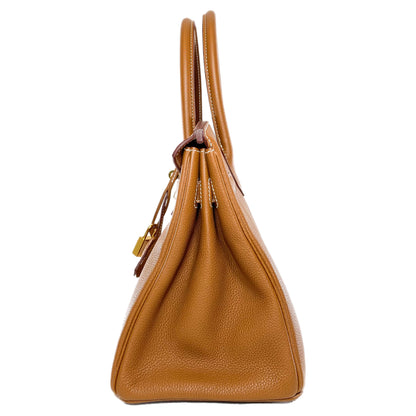 Hermes Birkin 30 Gold Togo Gold Hardware