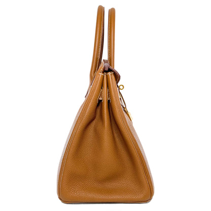 Hermes Birkin 30 Gold Togo Gold Hardware