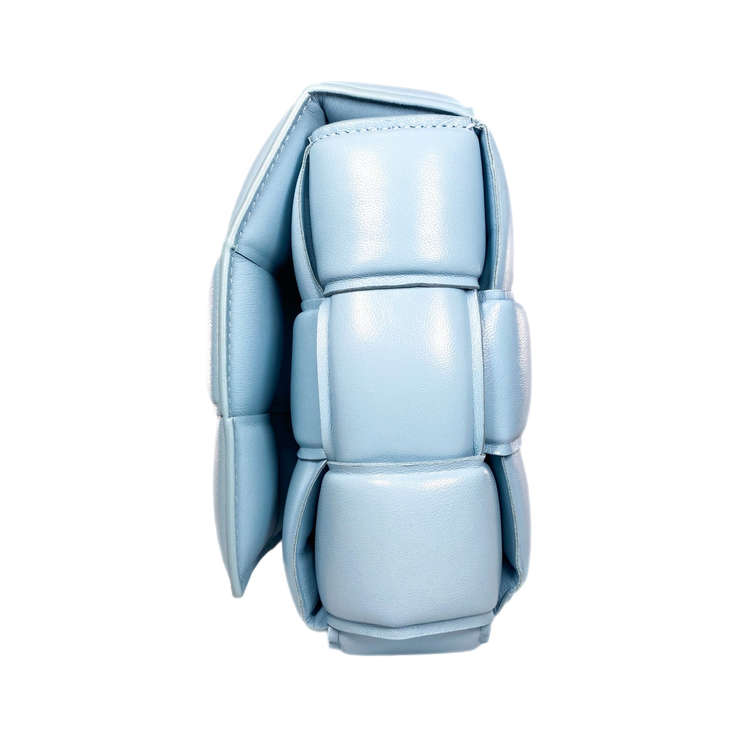 Bottega Veneta Light Blue Padded Cassette Bag