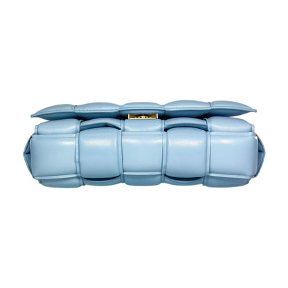 Bottega Veneta Light Blue Padded Cassette Bag