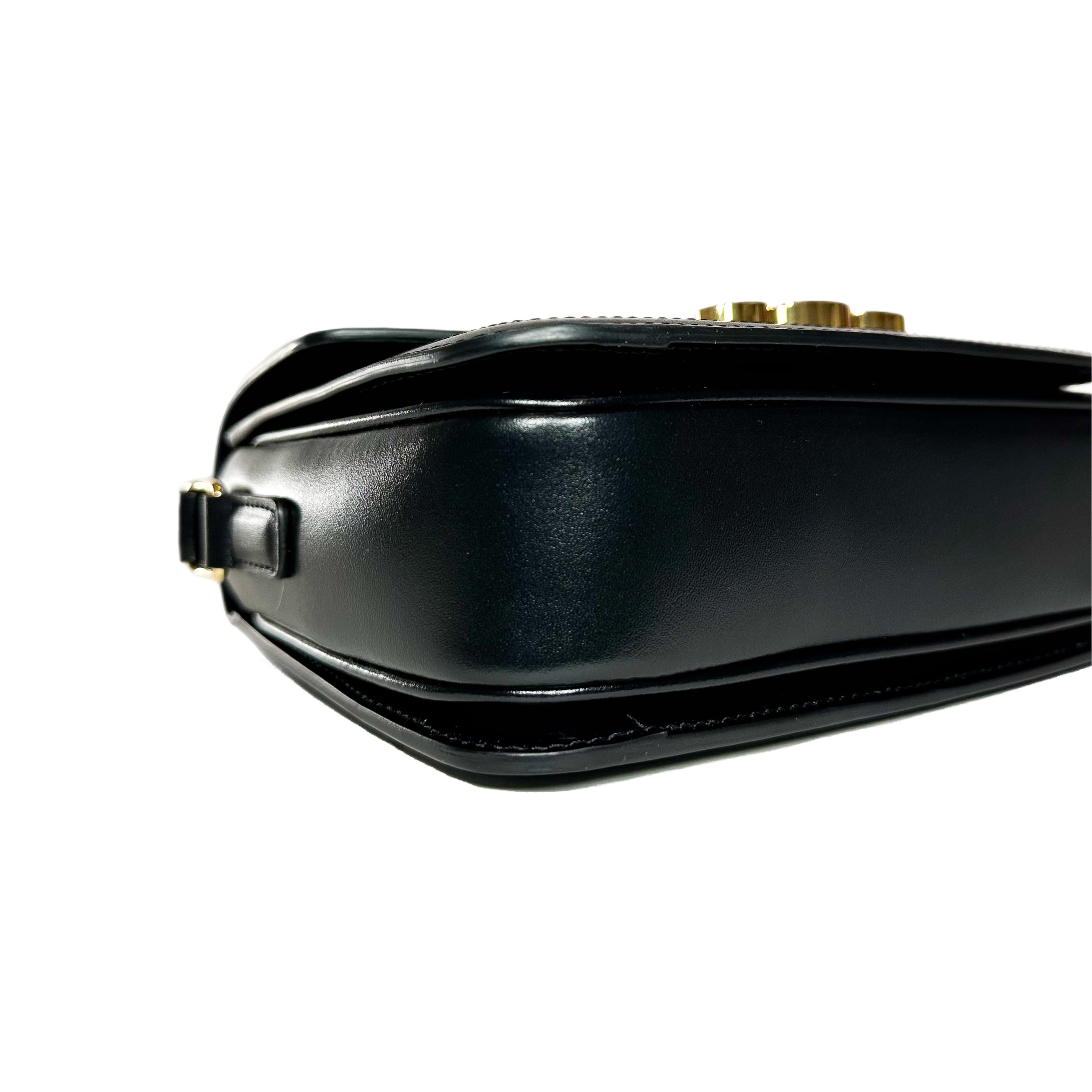 Celine Leopard Teen Triomphe Bag