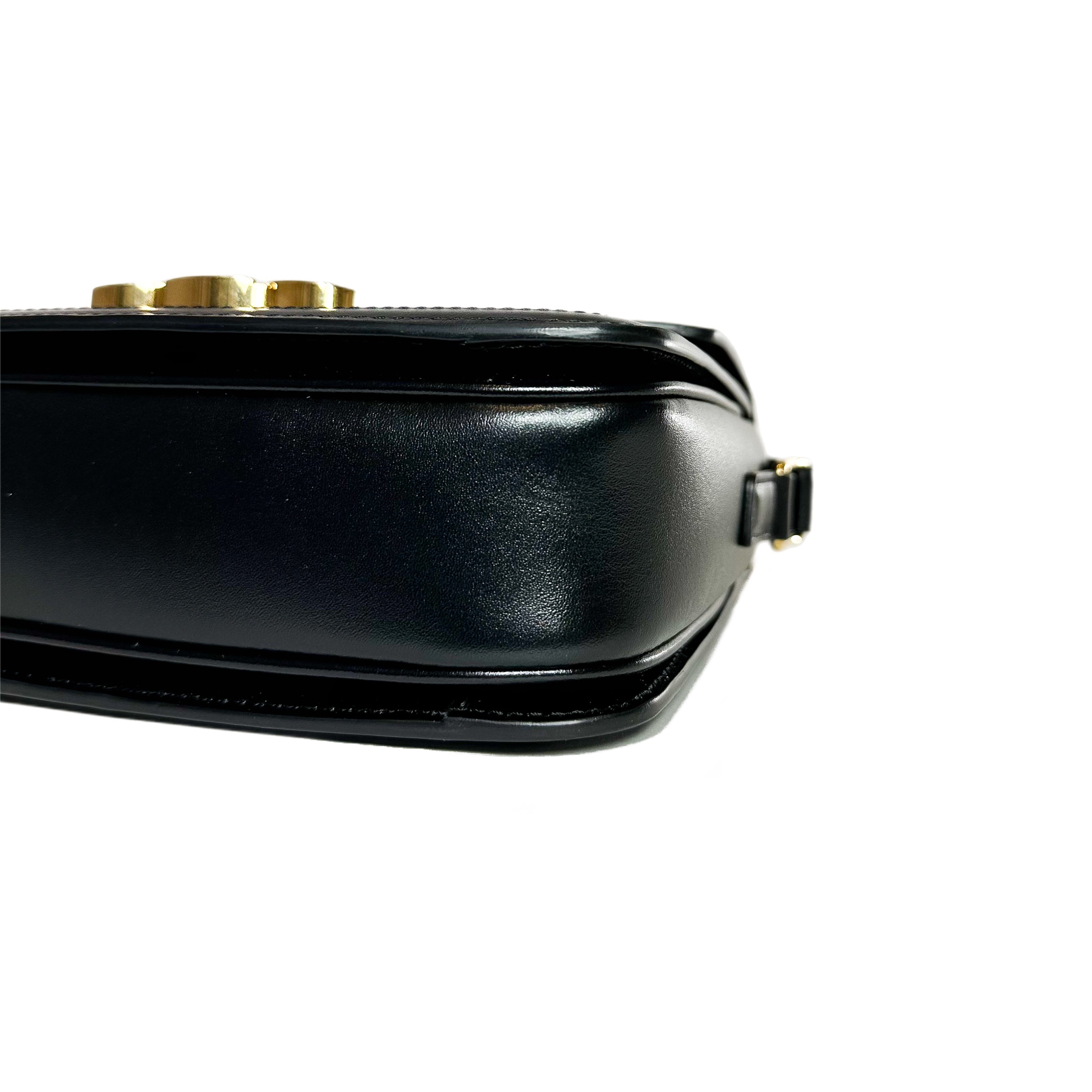 Celine Leopard Teen Triomphe Bag