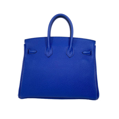Hermes Birkin 25 Bleu Electric Togo Gold Hardware
