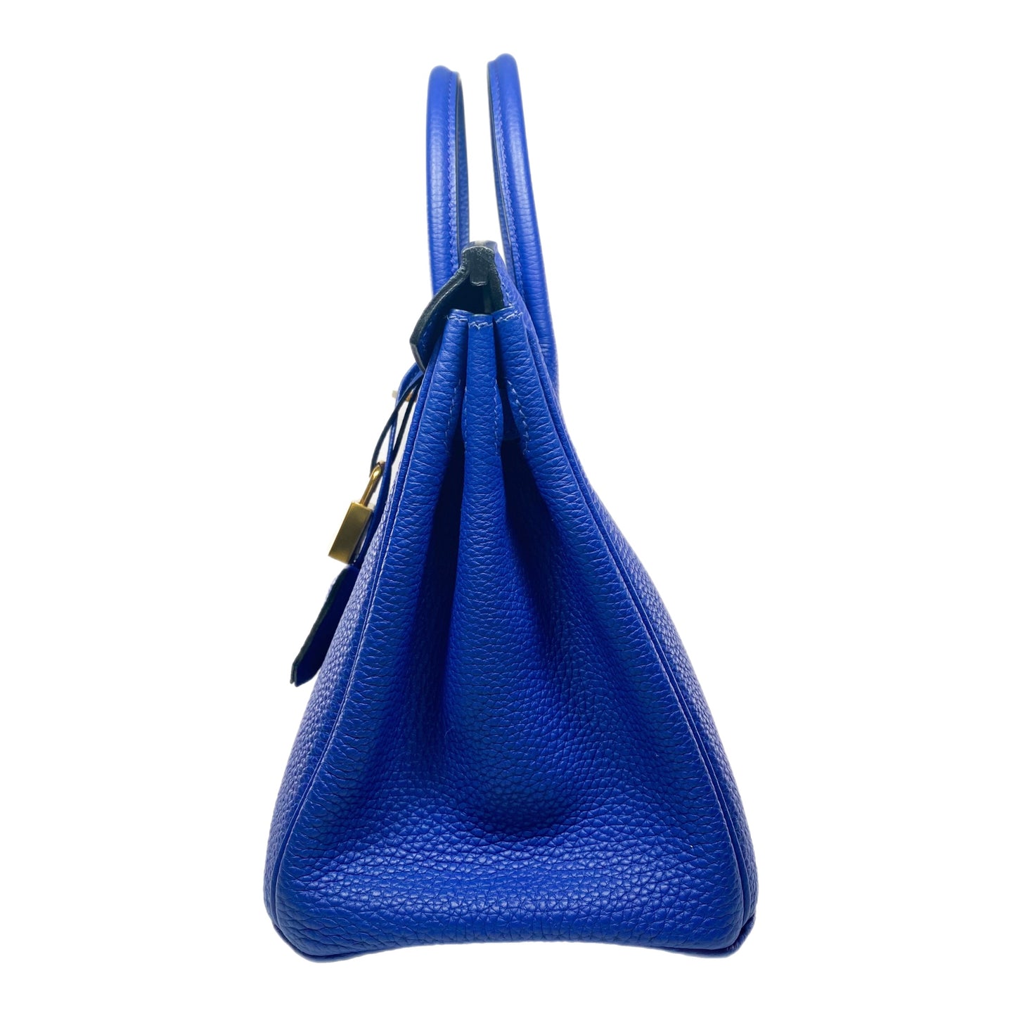 Hermes Birkin 25 Bleu Electric Togo Gold Hardware