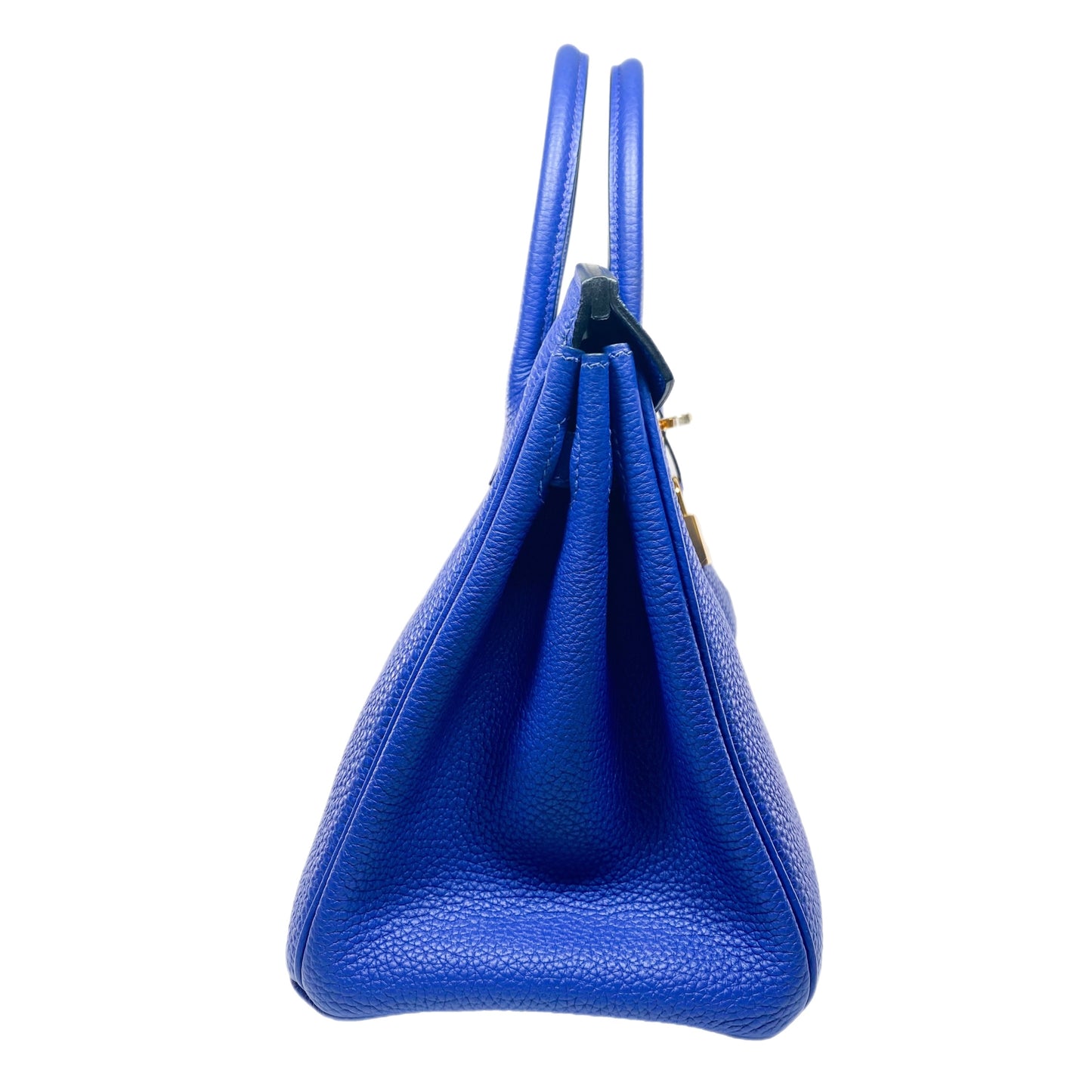 Hermes Birkin 25 Bleu Electric Togo Gold Hardware