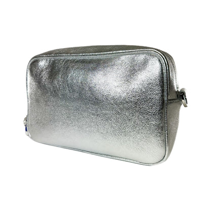 Golden Goose Silver Logo Star Crossbody Bag