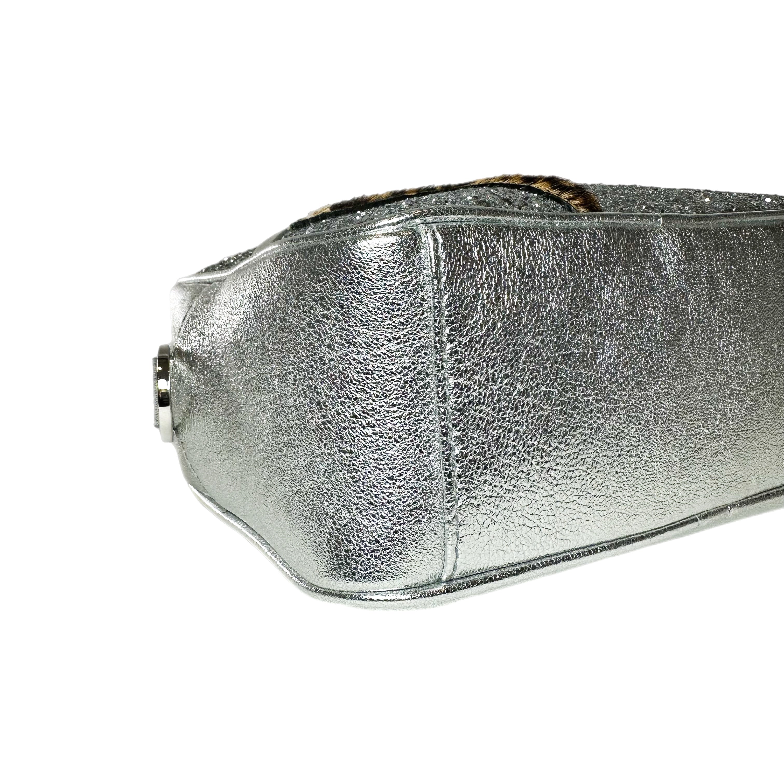 Golden Goose Silver Logo Star Crossbody Bag | Consign of the