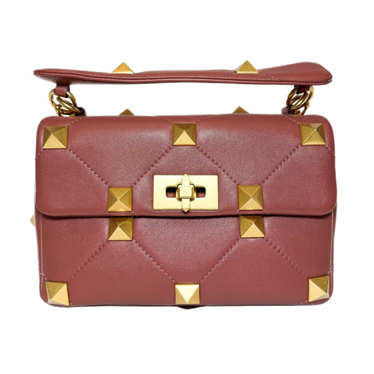 Valentino Gingerbread Roman Stud Flap Bag