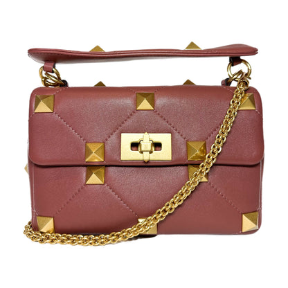 Valentino Gingerbread Roman Stud Flap Bag