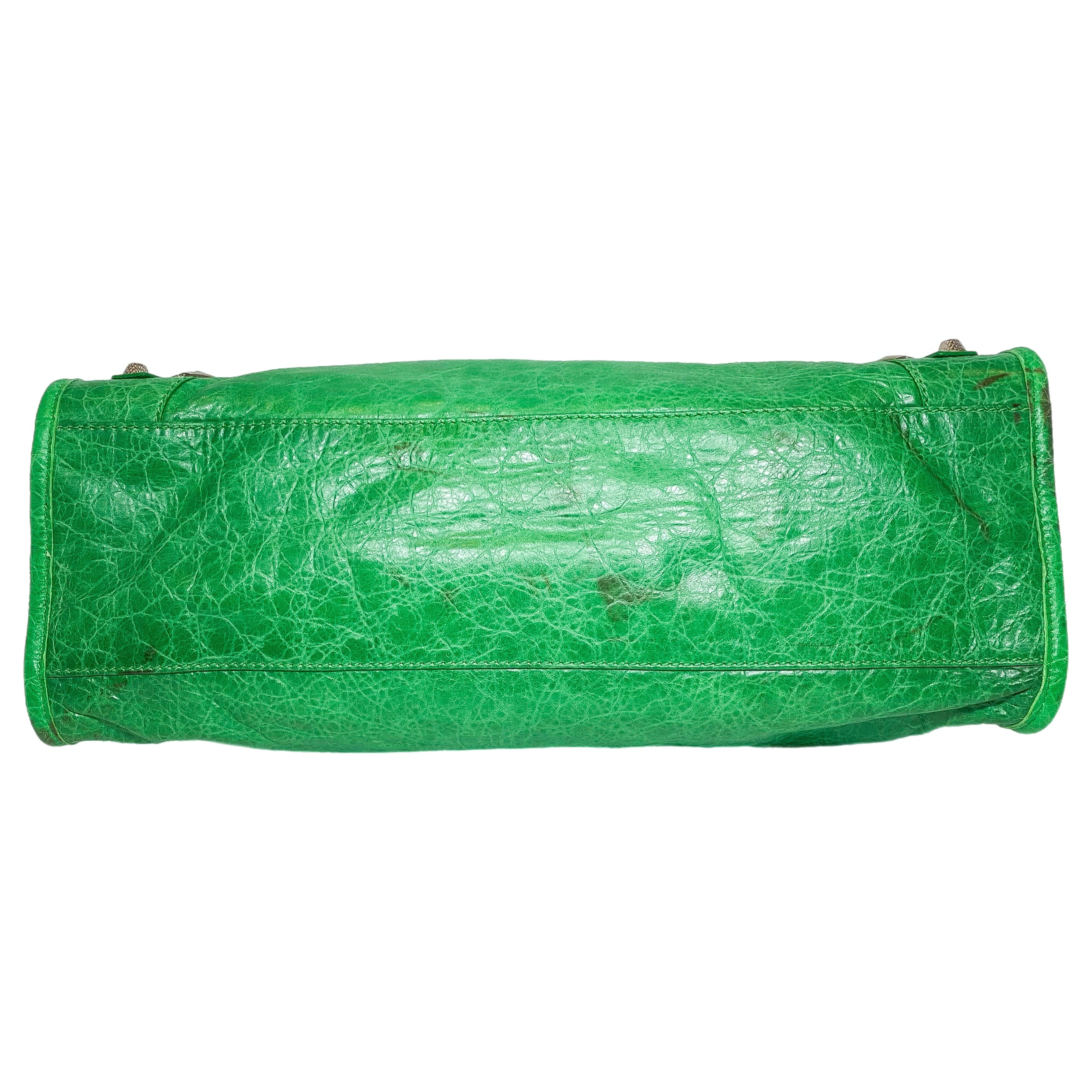 Balenciaga Vert Poker Motorcycle City Bag – Consign of the Times ™