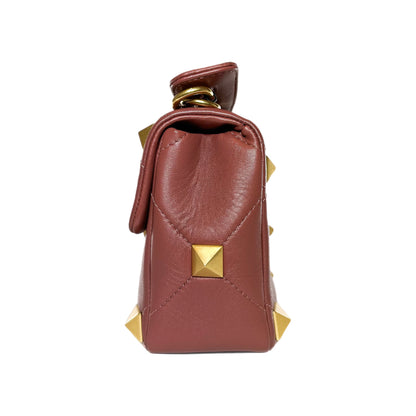 Valentino Gingerbread Roman Stud Flap Bag