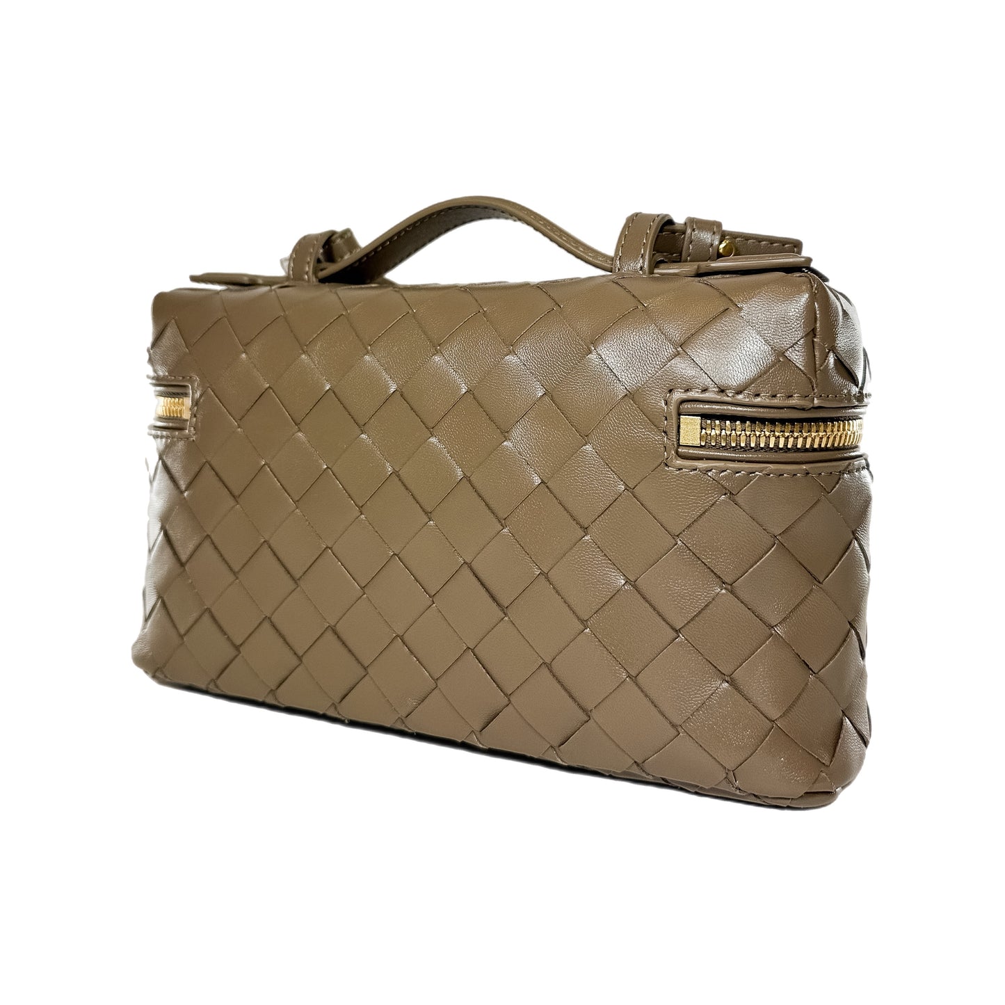 Bottega Veneta Pinecone Intrecciato Bang Bang Vanity Case