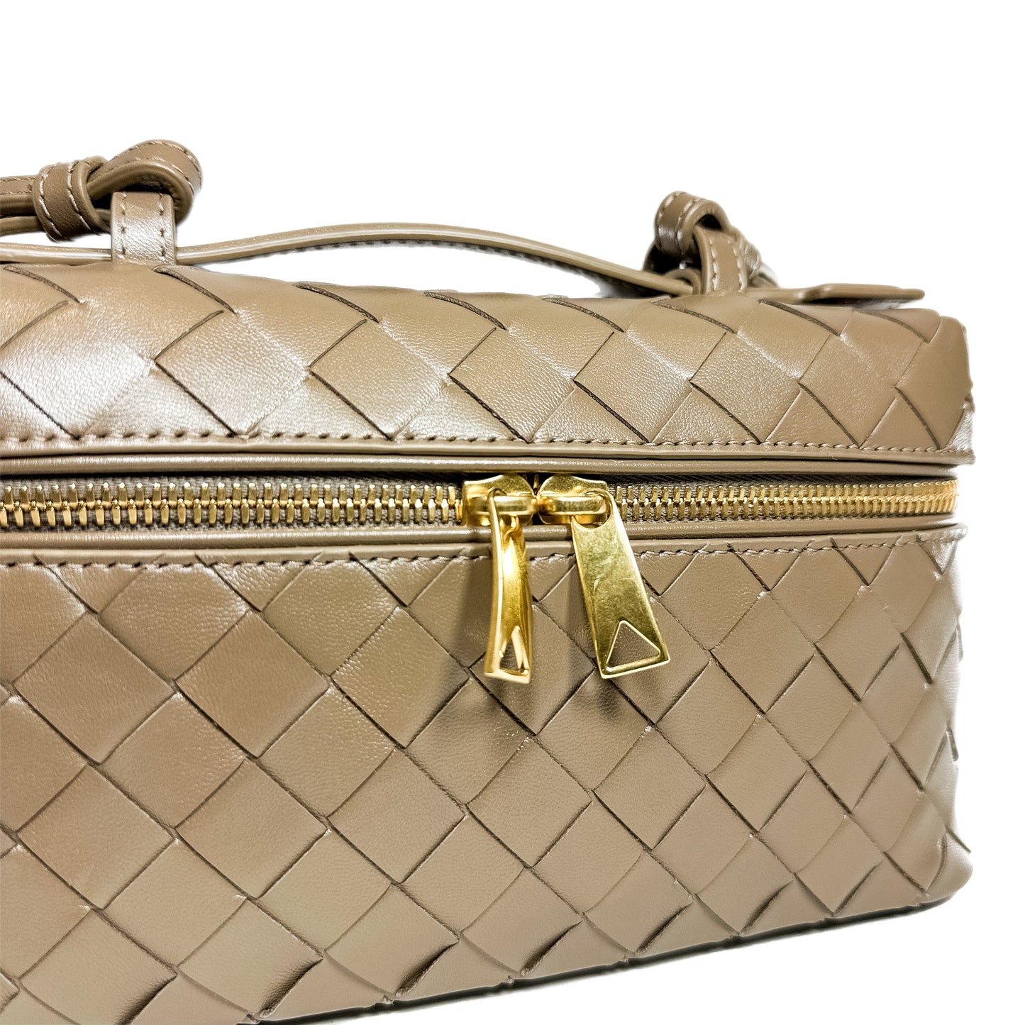 Bottega Veneta Pinecone Intrecciato Bang Bang Vanity Case