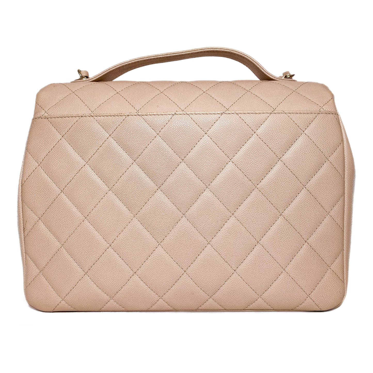 Chanel Beige Business Affinity Flap Bag
